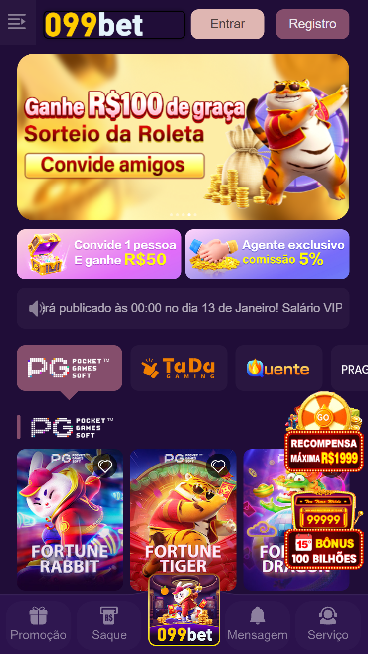 APP oficial da 099bet.com para mobile